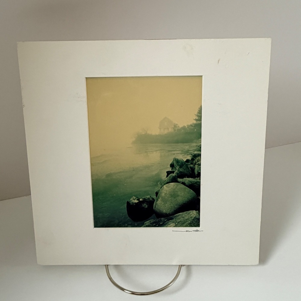 John Todaro Photography Signed Coastal Landscape Print East Hampton NY 10x10